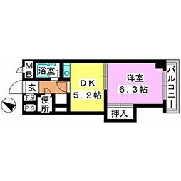 間取図画像 1DK