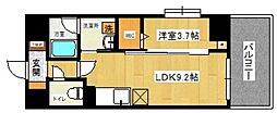 CINNAMONCOURT 1LDKの間取図画像