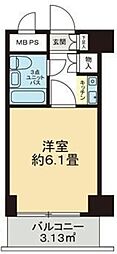 ソフィアお茶の水 1Kの間取図画像