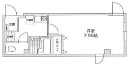 ライフ・コート荻窪 1Kの間取図画像