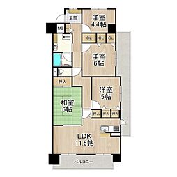 ソルプラーサ堺 2階