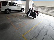 敷地内屋内バイク置き場
