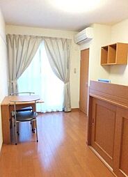 レオパレスアクシスII 1階1Kのリビング/ダイニング