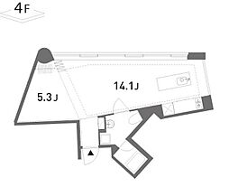 渋谷区東2丁目マンション 1LDKの間取図画像