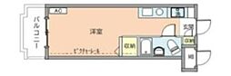 ドミトリ武蔵関 ワンルームの間取図画像