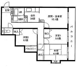 アビオン多摩川 3階/305
