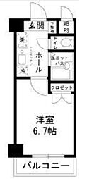 間取図画像 1K