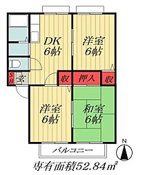 サンライズサンビレッジC 2階