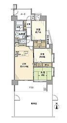 グランシエロ北戸田 3LDKの間取図画像