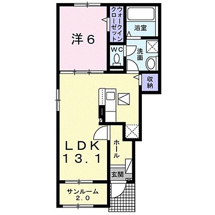 ヴァンヴェール西浜OS_間取り_0
