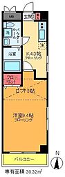 レクエルド・F 1Kの間取図画像