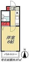 ガーデンヒルズ中山 2階/-