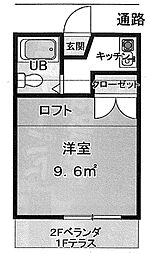 間取図画像 1K