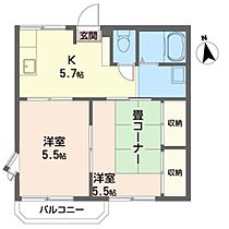 ア－クビレッジＡ棟 A121 ｜ 山形県東根市大森２丁目4-1（賃貸アパート2K・2階・36.71㎡） その2