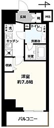 アイルイムーブル亀戸 1Kの間取図画像