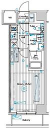 ベルグレードSK 1Kの間取図画像