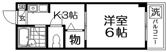 ロータリーM出口_間取り_0