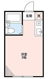 サーキット成田東 ワンルームの間取図画像