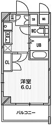 スペーシア高円寺2 1Kの間取図画像