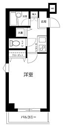 OLIO東長崎 1Kの間取図画像