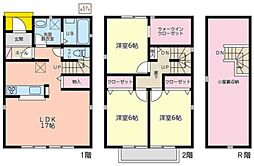 常盤貸家Ｅ 3LDKの間取り