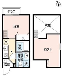 ARIETTA ワンルームの間取図画像