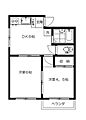 柏木フラット3階13.2万円
