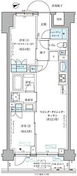 パークアクシス文京本郷 2LDKの間取図画像