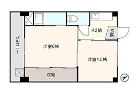 アシスト上越マンション　II 103 ｜ 新潟県上越市五智３丁目13-2（賃貸マンション2K・1階・35.00㎡） その2