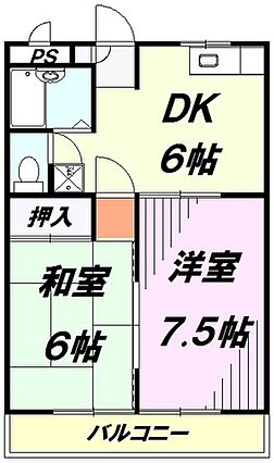 サニークレストマンション_間取り_0