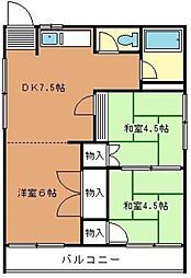 松井アパート 2階