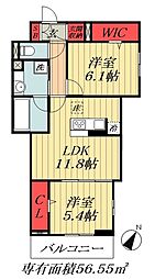 JR武蔵野線 船橋法典駅 徒歩18分 3階/-
