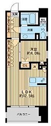 ニューシティアパートメンツ芝公園 1LDKの間取図画像