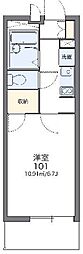 ベイサイドコート横浜 1Kの間取図画像