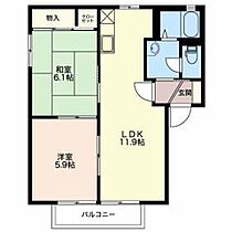 プレシール寿 0201 ｜ 新潟県加茂市寿町3-15（賃貸アパート2LDK・2階・50.78㎡） その2