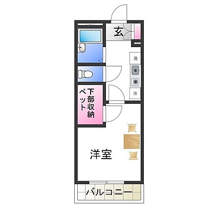 レオパレスヴィラモンド_間取り_0