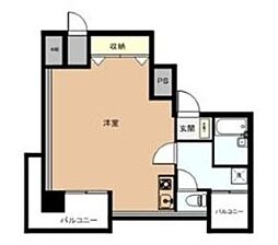 ダイヤコート豊玉北 ワンルームの間取図画像