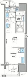 ルフォンプログレ赤羽マークス 1DKの間取図画像