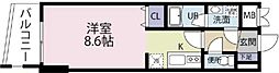 ノーブルガーデン駒込 1Kの間取図画像