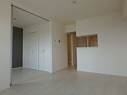 東京メトロ千代田線 北綾瀬駅 徒歩2分の賃貸マンション 4階1LDKのリビング/ダイニング