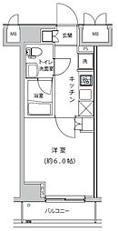 Risingplace綾瀬三番館 1Kの間取図画像