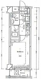 サンパレス田端壱番館 1Kの間取図画像