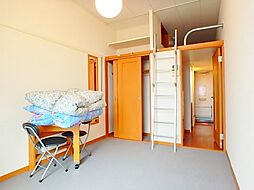 レオパレスグリーンハイムII 204 2階1Kのリビング/ダイニング