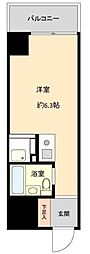 サイトピア ワンルームの間取図画像