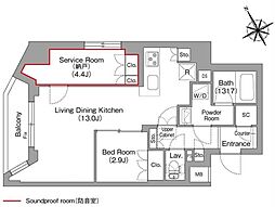 間取図画像 1SLDK