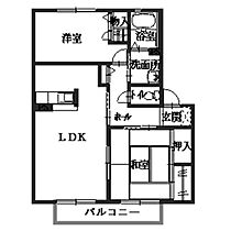 サンハイツ旭 C102 ｜ 奈良県香芝市旭ケ丘３丁目15-3（賃貸アパート2LDK・1階・61.60㎡） その2