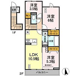 センチュリーハイムすみよし台 V 3LDKの間取図画像