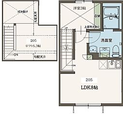 Agrande Nishi-Kokubunji 1LDKの間取図画像