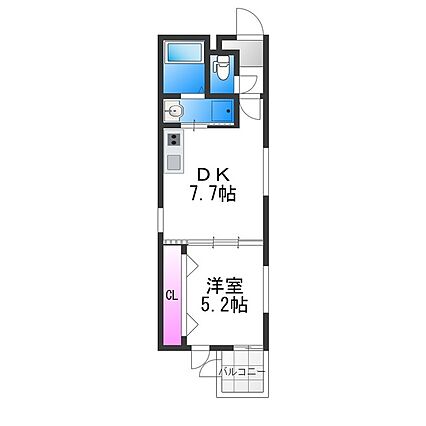 万代東マンション_間取り_0