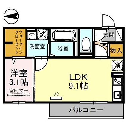 アクシス北野田_間取り_0